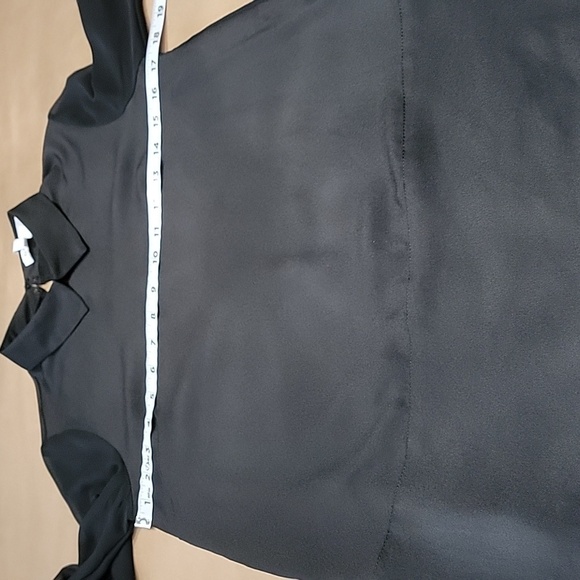 BCBGeneration Size XS Black Semi Sheer Tunic NEW with Tag - Picture 8 of 14